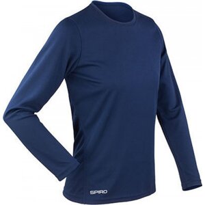 Měkké dámské sportovní tričko Spiro s funkcí Quick Dry Barva: Navy, Velikost: M (12 let) RT254F