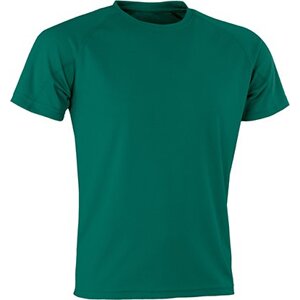 Rychleschnoucí sportovní piké tričko Spiro Aircool Barva: Zelená lahvová, Velikost: 3XL RT287