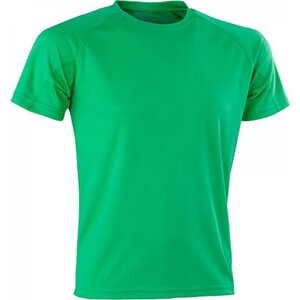 Rychleschnoucí sportovní piké tričko Spiro Aircool Barva: zelená irská, Velikost: XXL RT287
