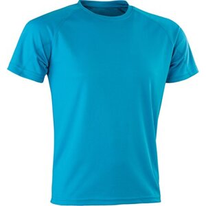 Rychleschnoucí sportovní piké tričko Spiro Aircool Barva: modrá azurová, Velikost: 3XL RT287