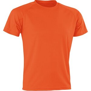 Rychleschnoucí sportovní piké tričko Spiro Aircool Barva: Oranžová, Velikost: 3XL RT287