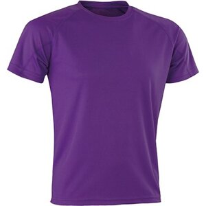 Rychleschnoucí sportovní piké tričko Spiro Aircool Barva: Fialová, Velikost: XXL RT287