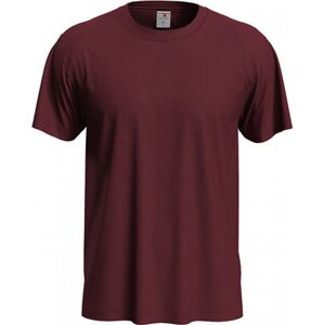 Stedman® Základní tričko Stedman v unisex střihu střední gramáž 155 g/m Barva: Červená vínová, Velikost: XXS S140