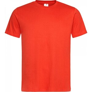 Stedman® Základní tričko Stedman v unisex střihu střední gramáž 155 g/m Barva: oranžová briliantová, Velikost: 3XL S140