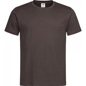 Stedman® Základní tričko Stedman v unisex střihu střední gramáž 155 g/m Barva: tmavá hnědá, Velikost: 3XL S140