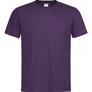 Stedman® Základní tričko Stedman v unisex střihu střední gramáž 155 g/m Barva: fialová tmavá, Velikost: 3XL S140