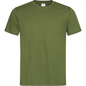 Stedman® Základní tričko Stedman v unisex střihu střední gramáž 155 g/m Barva: zelená vojenská, Velikost: M S140