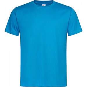 Stedman® Základní tričko Stedman v unisex střihu střední gramáž 155 g/m Barva: modrá azurová, Velikost: L S140