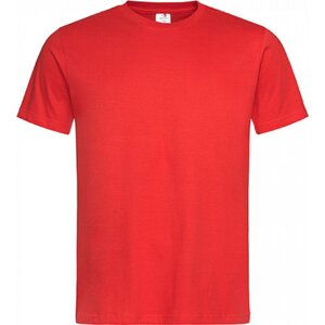 Stedman® Základní tričko Stedman v unisex střihu střední gramáž 155 g/m Barva: červená skarletová, Velikost: XXS S140