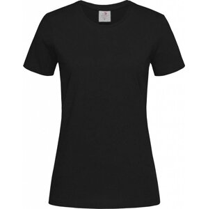 Stedman® Klasické dámské tričko Stedman na tělo s certifikací Vegan Barva: Černá, Velikost: 3XL