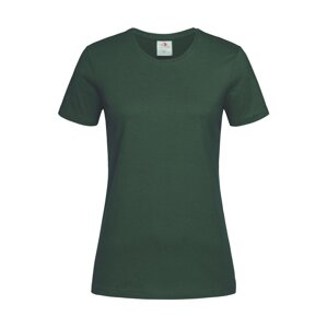 Stedman® Klasické dámské tričko Stedman na tělo s certifikací Vegan Barva: Zelená lahvová, Velikost: XL