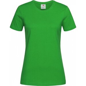 Stedman® Klasické dámské tričko Stedman na tělo s certifikací Vegan Barva: zelená výrazná, Velikost: L