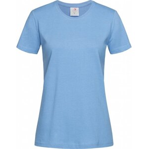 Stedman® Klasické dámské tričko Stedman na tělo s certifikací Vegan Barva: modrá světlá, Velikost: L