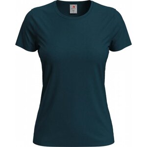 Stedman® Klasické dámské tričko Stedman na tělo s certifikací Vegan Barva: Modrá střední, Velikost: 3XL
