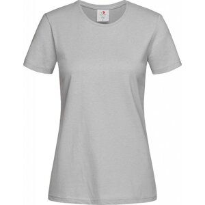 Stedman® Klasické dámské tričko Stedman na tělo s certifikací Vegan Barva: šedá světlá, Velikost: S