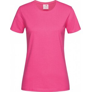 Stedman® Klasické dámské tričko Stedman na tělo s certifikací Vegan Barva: Růžová, Velikost: L