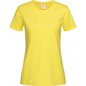 Stedman® Klasické dámské tričko Stedman na tělo s certifikací Vegan Barva: Žlutá, Velikost: L