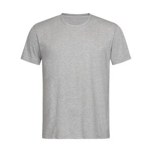 Stedman® Unisex tričko Stedman Lux v běžném rovném střihu 180 g/m Barva: šedá  melír, Velikost: XXL