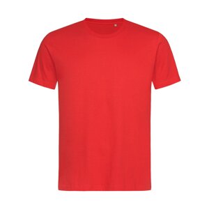 Stedman® Unisex tričko Stedman Lux v běžném rovném střihu 180 g/m Barva: červená skarletová, Velikost: XXL