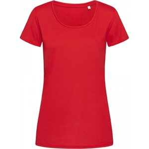 Stedman® Dámské funkční tričko Active Dry na omak jako z bavlnky Barva: červená rudá, Velikost: L S8700