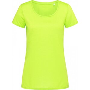 Stedman® Dámské funkční tričko Active Dry na omak jako z bavlnky Barva: žlutá fluorescentní, Velikost: L S8700