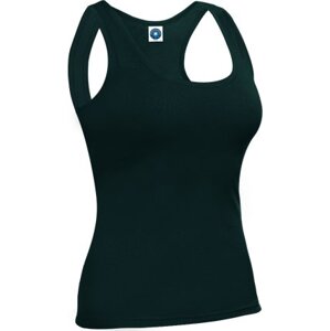 Starworld Základní dámské funkční tričko s vykrojenými zády Barva: Černá, Velikost: XL SW420