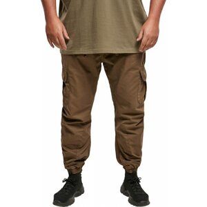 Pánské bavlněné kapsáčové kalhoty Urban Classics Barva: darkground, Velikost: 4XL