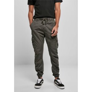 Pánské bavlněné kapsáčové kalhoty Urban Classics Barva: magnet, Velikost: XL
