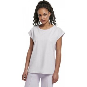 Dámské tričko z organické bavlny s volnými ohrnutými rukávky Urban Classics Barva: softlilac, Velikost: XL