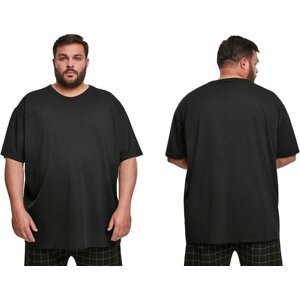 Pánské oversize tričko z organické bavlny Urban Classics Barva: Černá, Velikost: 4XL