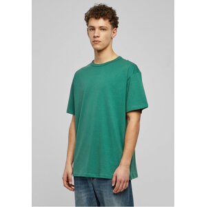 Pánské oversize tričko z organické bavlny Urban Classics Barva: zelená listová, Velikost: 5XL
