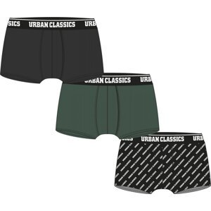 Pánské boxerky Urban Classics s elastanem, 3 ks v balení Barva: boxerky-UC-7, Velikost: M