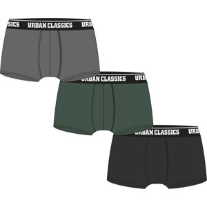 Pánské boxerky Urban Classics s elastanem, 3 ks v balení Barva: boxerky-UC-8, Velikost: L