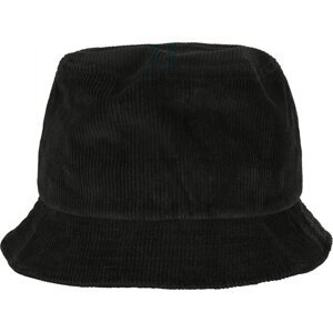 Flexfit Manšestrový klobouček v univerzální velikosti Barva: Černá, Velikost: one size