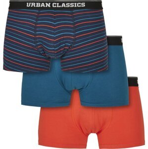 Slim fit boxerky Urban Classics s elastanem, 3 ks v balení Barva: boxerky-UC-4, Velikost: L
