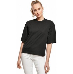 Organické oversize tričko Urban Classics se středně dlouhými rukávky Barva: Černá, Velikost: 3XL