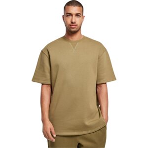 Vysoce gramážové oversize tričko Urban Classics 300 g/m Barva: Olivová, Velikost: XL