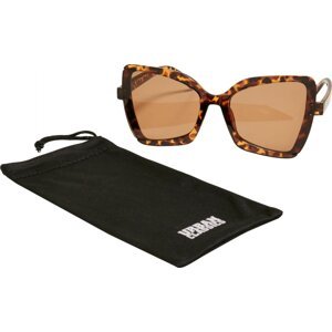 Urban Classics Tmavé sluneční brýle Mississippi UV 400 Barva: Hnědá, Velikost: one size