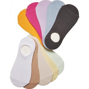 Urban Classics Neviditelné ponožky, 10 párů Barva: barevná, Velikost: 39-42