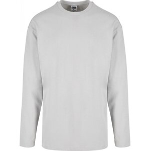 Urban Classics Pánské oversize tričko bez manžet na rukávech, se středovým švem na zádech Barva: šedá světlá, Velikost: L
