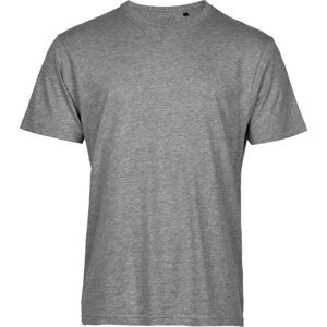 Lehké pánské tričko Power Tee Jays z organické bavlny Barva: šedá melír, Velikost: M TJ1100