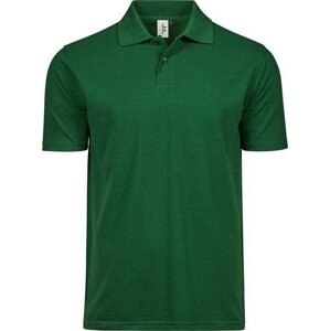 Vysoce kvalitní organická pánská polokošile Tee Jays Barva: Zelená lesní, Velikost: M TJ1200