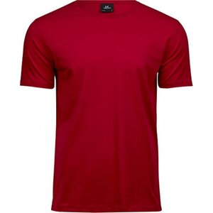Organické slim-fit tričko Tee Jays na tělo 160 g/m Barva: Červená, Velikost: 3XL TJ5000
