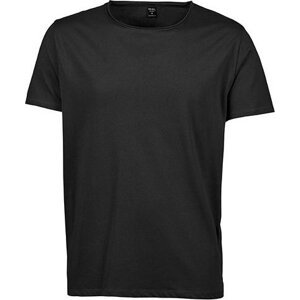 Tee Jays Volné tričko Raw s nezačištěnými lemy 160 g/m Barva: Černá, Velikost: 3XL TJ5060