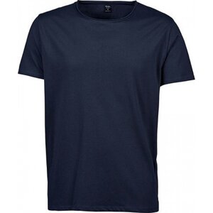 Tee Jays Volné tričko Raw s nezačištěnými lemy 160 g/m Barva: modrá námořní, Velikost: 3XL TJ5060