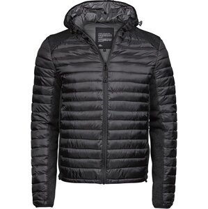 Tee Jays Přiléhavá outdoorová bunda Crossover do větru i deště Barva: černá - černá melír, Velikost: 3XL TJ9610