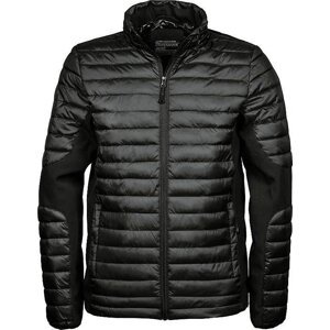 Tee Jays Softshellová slim-fit Crossover bunda se stojáčkem Barva: Černá, Velikost: XL TJ9626