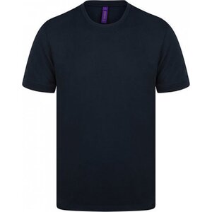 Sportovní tričko Henbury interlok HiCool® Barva: modrá námořní, Velikost: 3XL W024