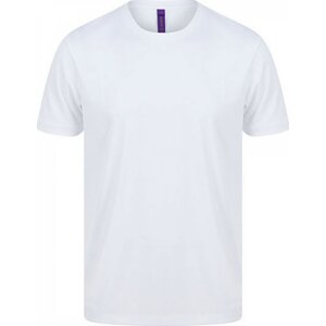 Sportovní tričko Henbury interlok HiCool® Barva: Bílá, Velikost: 3XL W024