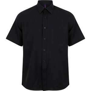 Rychleschnoucí pánská košile Henbury s vynikajícím odvodem vlhkosti Barva: modrá námořní, Velikost: XL W595